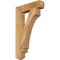 Ekena Millwork Imperial Craftsman Rough Sawn Bracket, Western Red Cedar, 4"W x 20"D x 32"H BKT04X20X32IMP04RWR - alternate 1
